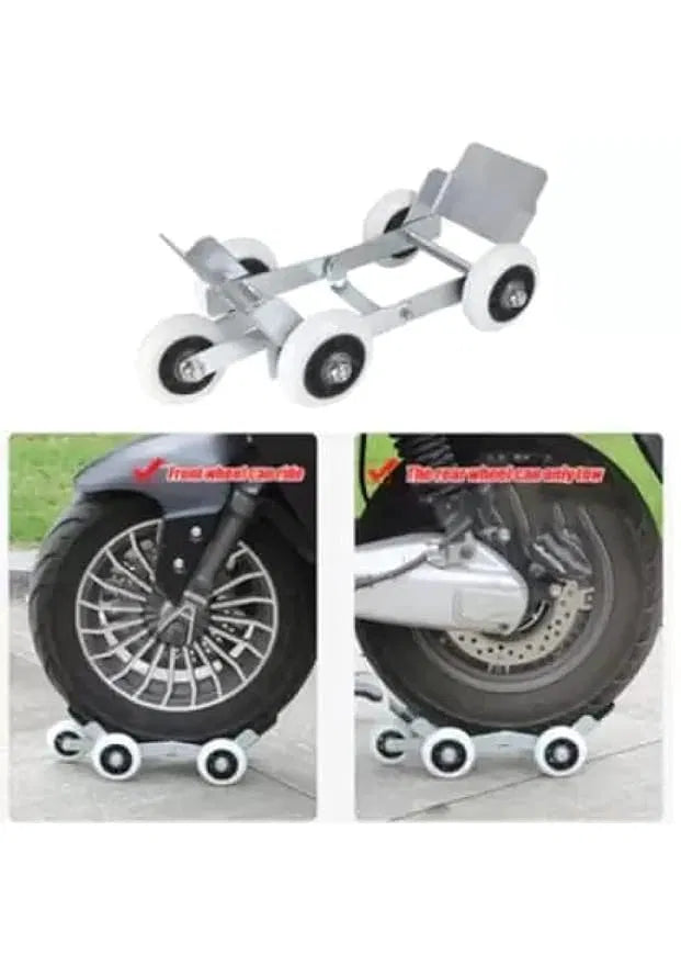 Flat Tire Wheel Puller Booster Large Trailer Electric Emergency Help Self-Rescue Trail with 5 Wheels Motorcycle Bike